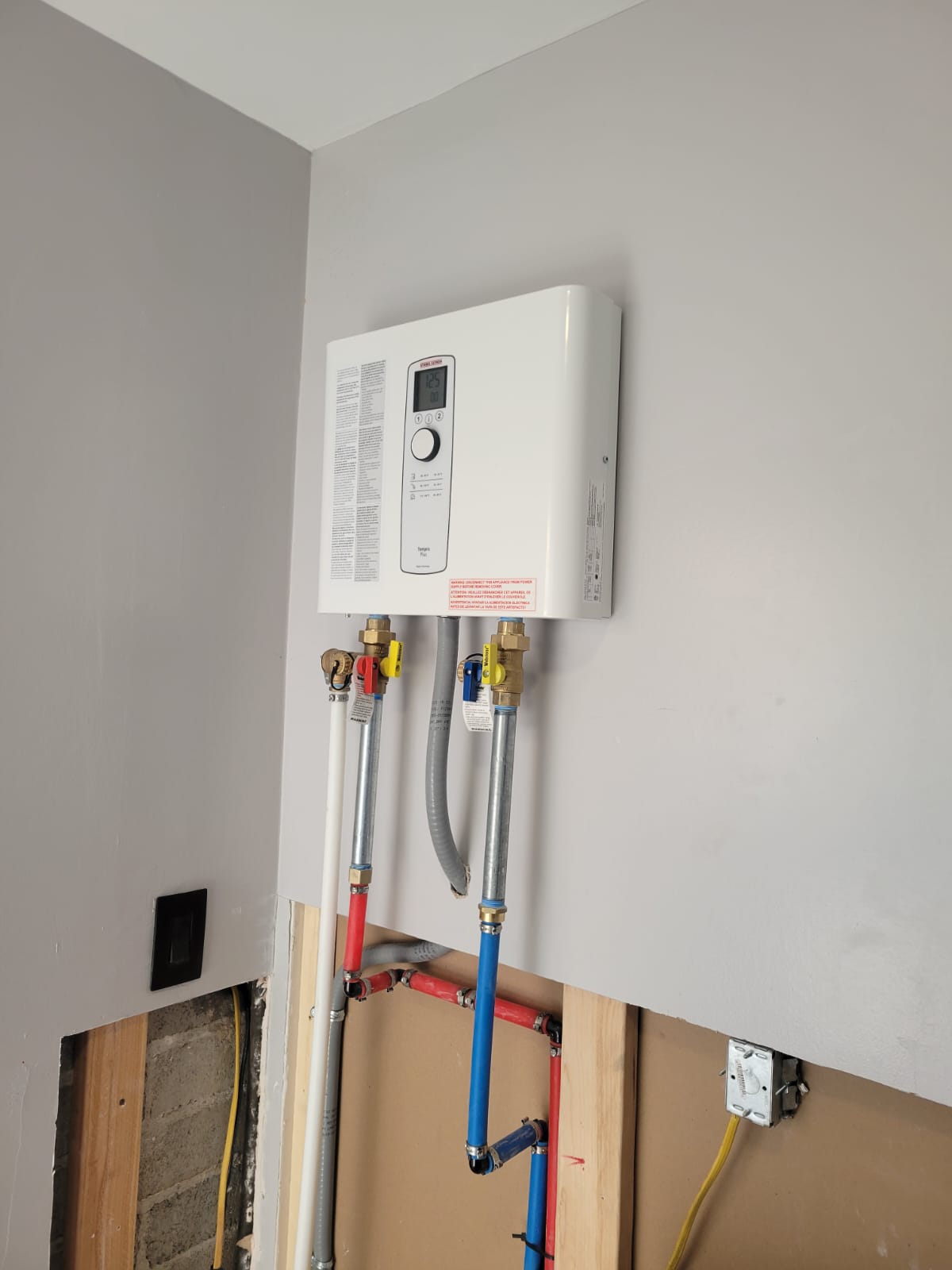 Residential HVAC installation