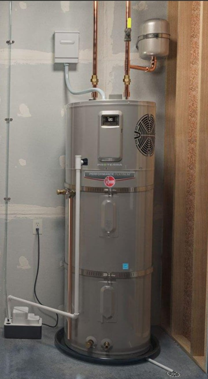 Water heater installation